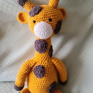 Amigurumi Crochet Stuffed Animals: Giraffe